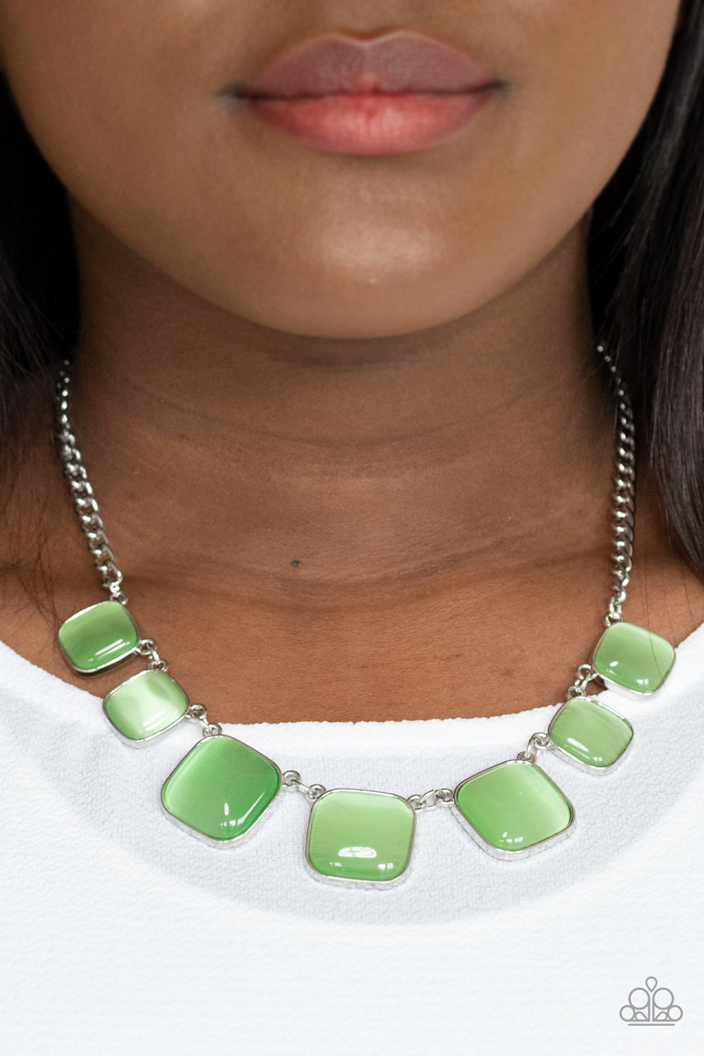 Necklace Aura Allure - Green N343