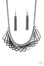 Load image into Gallery viewer, Necklace Metro Mirage - Black N303