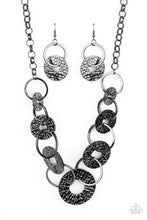 Load image into Gallery viewer, Necklace Industrial Envy - Black N293