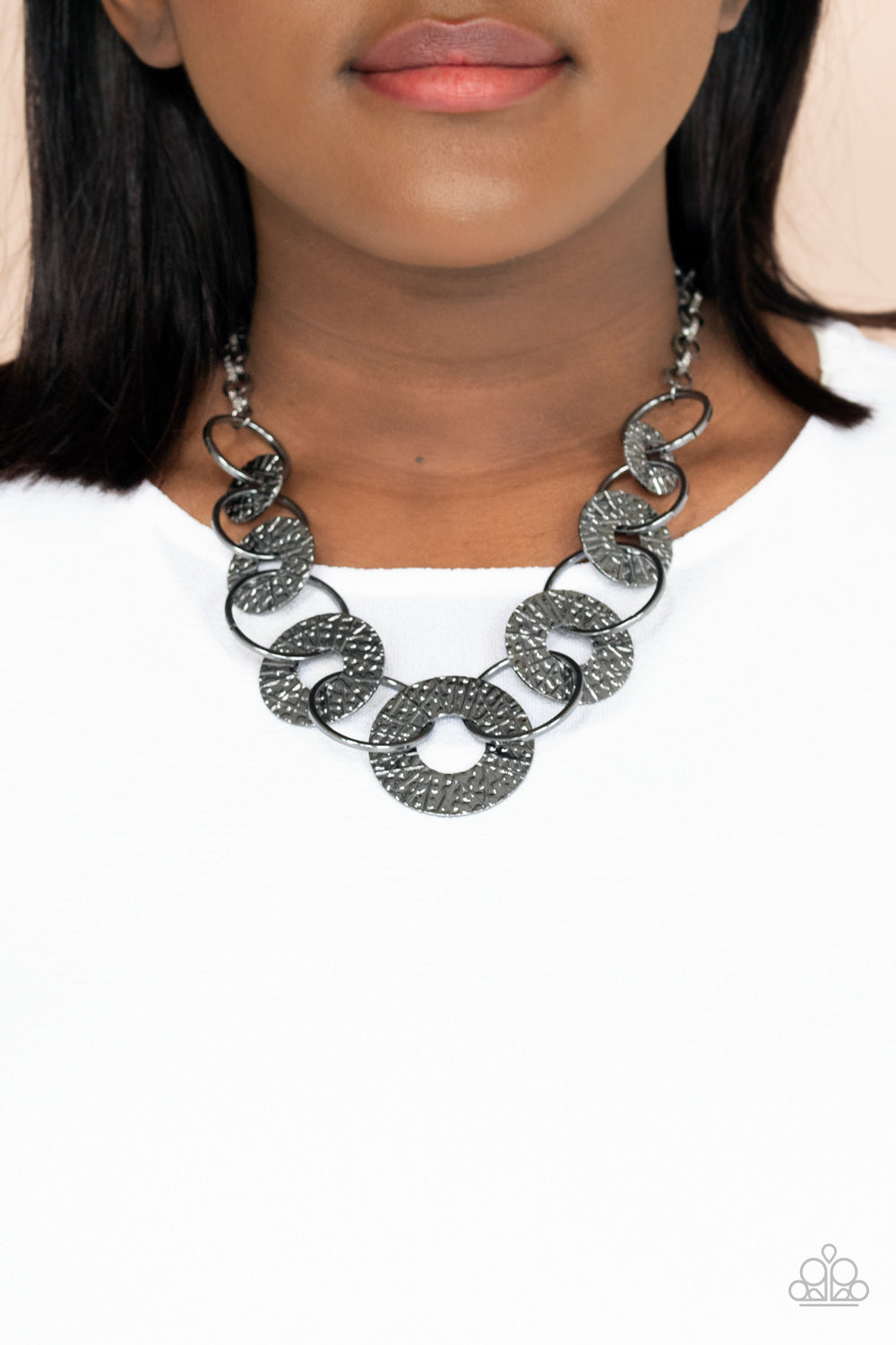 Necklace Industrial Envy - Black N293