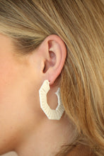 Load image into Gallery viewer, Earrings Fabulously Fiesta - White E214