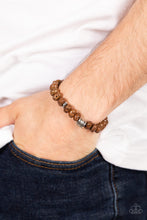 Load image into Gallery viewer, Bracelet Natural State of Mind - Brown Men Urban B2075