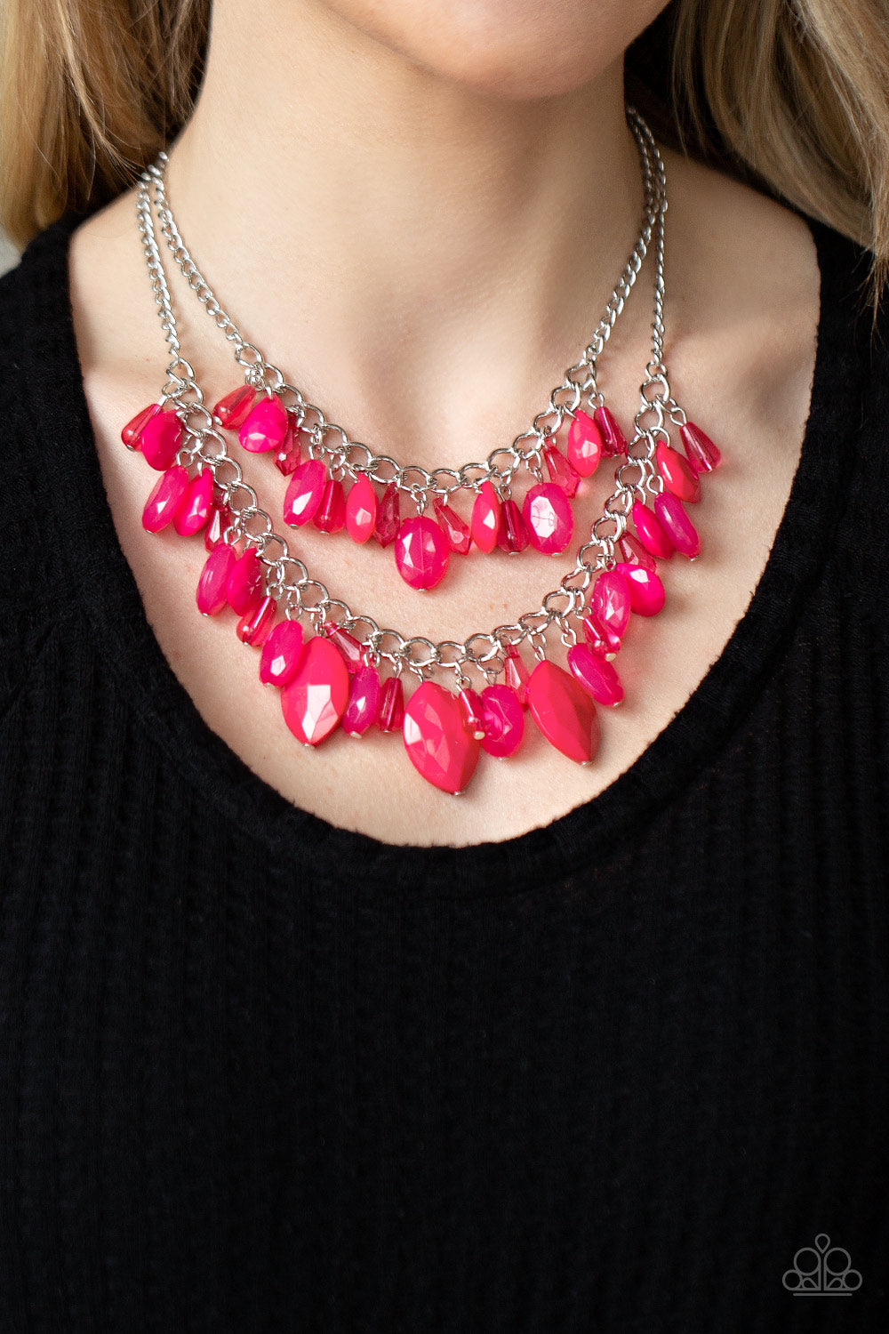 Necklace Midsummer Mixer - Pink N350
