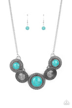 Load image into Gallery viewer, Necklace Canyon Cottage - Blue N068