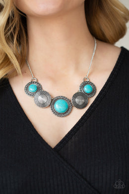 Necklace Canyon Cottage - Blue N068