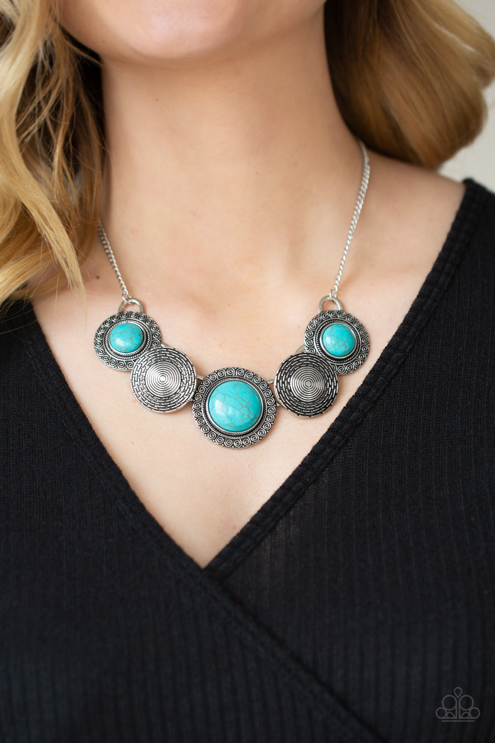 Necklace Canyon Cottage - Blue N068