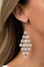 Load image into Gallery viewer, Earrings With All DEW Respect - White E206