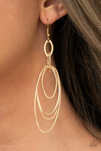 Load image into Gallery viewer, Earrings OVAL The Moon - Gold E377