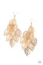 Load image into Gallery viewer, Earrings Limitlessly Leafy - Gold E378