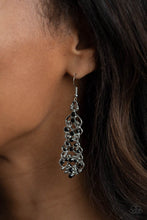 Load image into Gallery viewer, Earrings Diva Decorum - Black E2101
