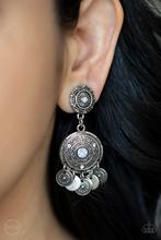 Load image into Gallery viewer, Earrings A DREAMCATCHER Come True - Blue Clip Ons O1