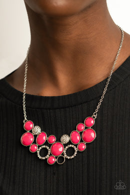 Necklace Extra Eloquent - Pink N138