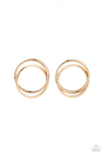 Load image into Gallery viewer, Earrings Always In The Loop - Gold E306