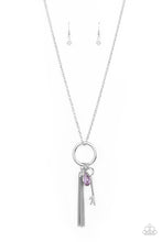 Load image into Gallery viewer, Necklace Unlock Your Sparkle - Purple N2031