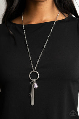 Necklace Unlock Your Sparkle - Purple N2031