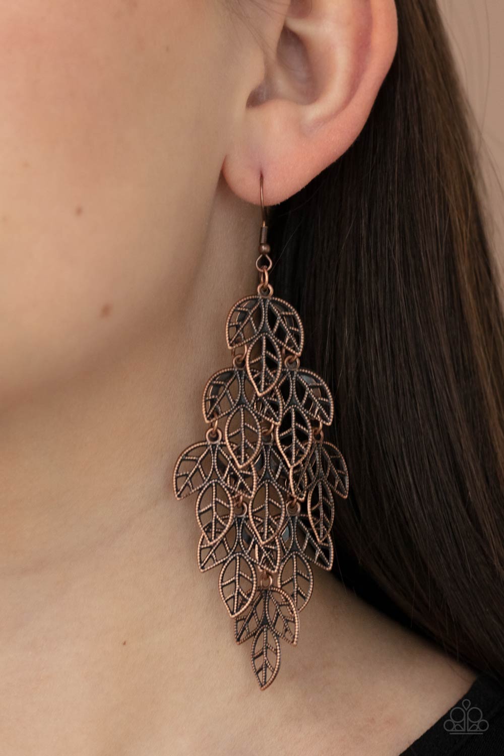 Earrings The Shakedown - Copper E338