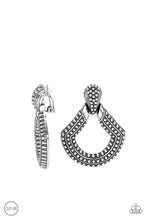 Load image into Gallery viewer, Earrings Better Buckle Up - Silver E519 Clip Ons