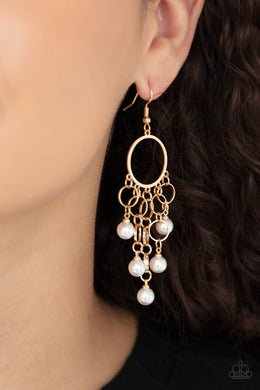 Earrings When Life Gives You Pearls - Gold E2338