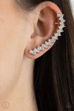 Load image into Gallery viewer, Earrings Let There Be LIGHTNING - White E2212 Earcrawlers