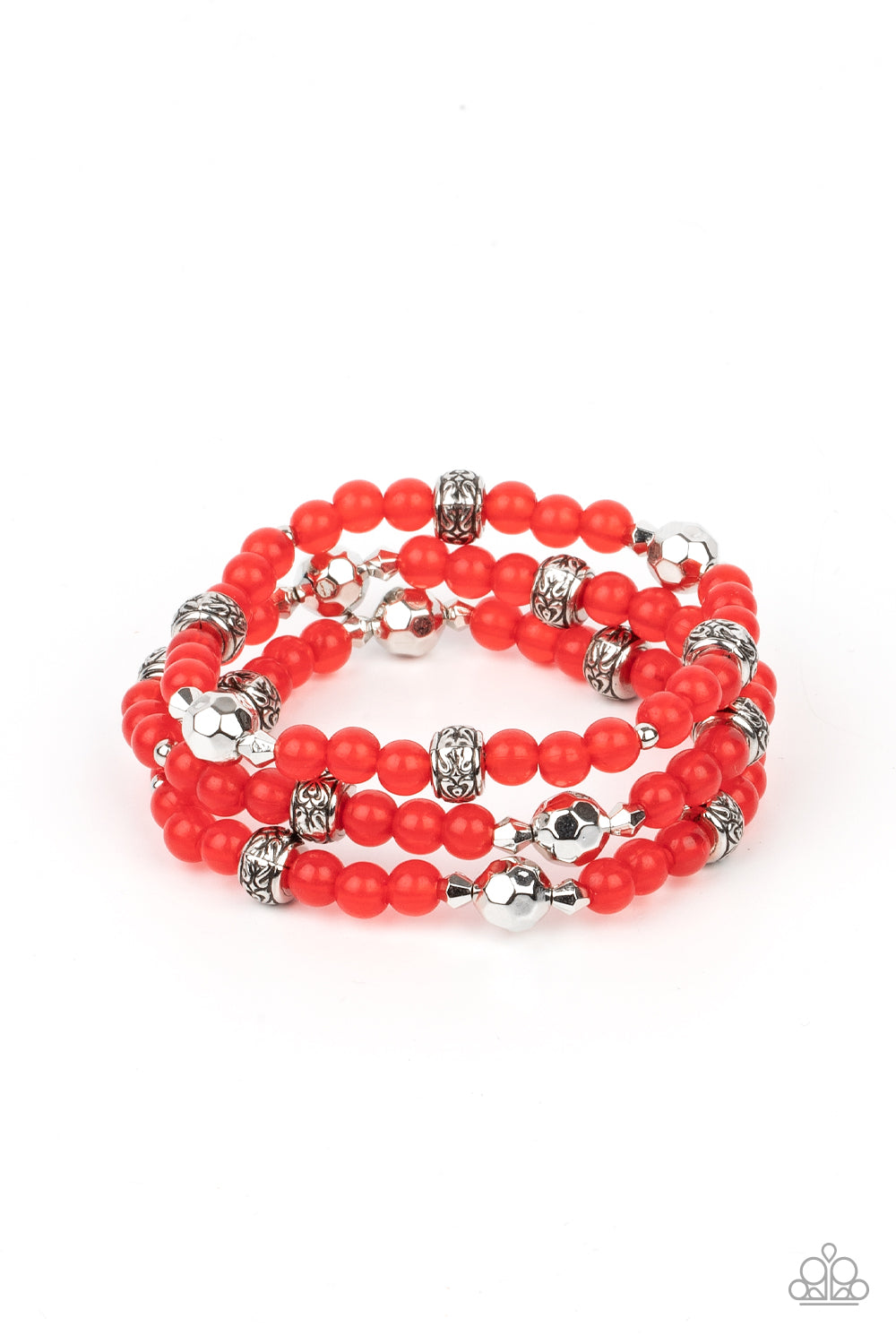 Bracelets Here to STAYCATION - Red B2097