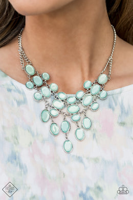 Necklace Serene Gleam - Blue 433