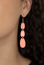 Load image into Gallery viewer, Earrings Rainbow Drops - Orange E2221