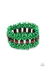 Load image into Gallery viewer, Bracelets Bali Beach Retreat - Green B2014