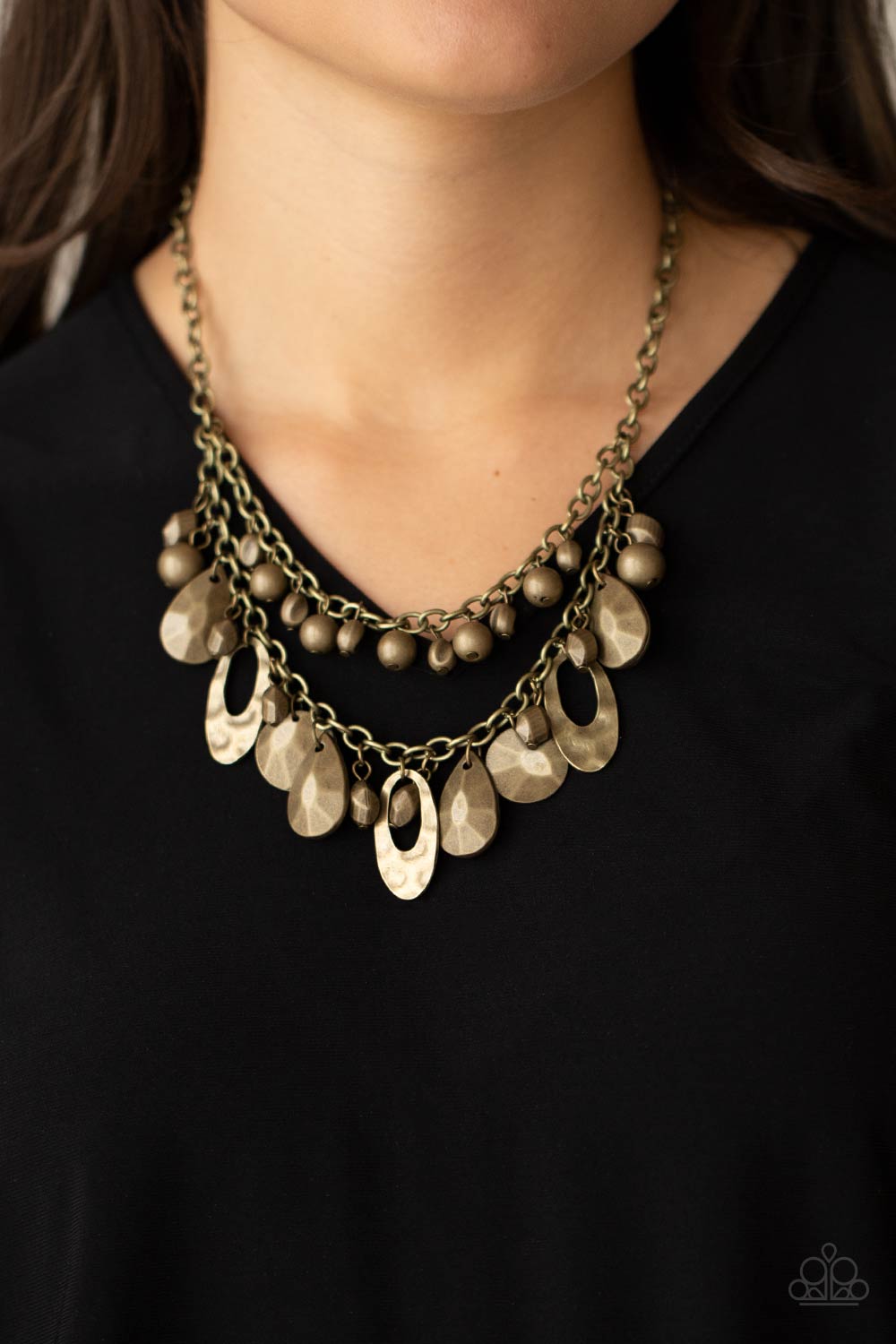 Necklace Extra Exhilarating - Brass