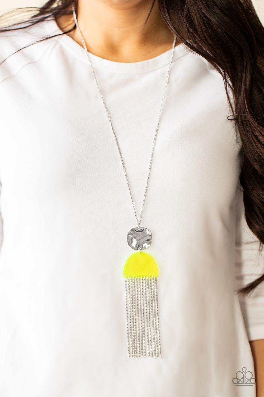 Necklace Color Me Neon - Yellow N2019