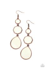 Load image into Gallery viewer, Earrings Progressively Posh - Copper E254