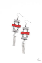 Load image into Gallery viewer, Earrings Mind, Body, and SEOUL - Red E225