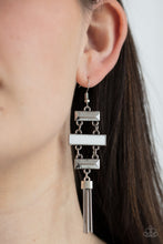Load image into Gallery viewer, Earrings Mind, Body, and SEOUL - White E198