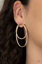 Load image into Gallery viewer, Earrings So OVAL-Dramatic - Gold E384
