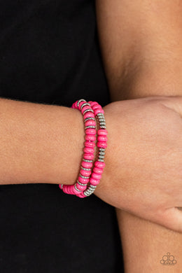Bracelets Desert Rainbow - Pink B25
