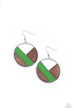 Load image into Gallery viewer, Earrings Dont Be MODest - Green E367