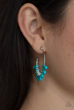 Load image into Gallery viewer, Earrings Poshly Primitive - Blue E141