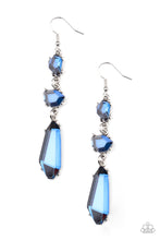 Load image into Gallery viewer, Earrings Sophisticated Smolder - Blue E62
