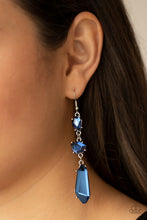 Load image into Gallery viewer, Earrings Sophisticated Smolder - Blue E62