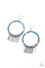 Load image into Gallery viewer, Earrings Garden Chimes - Blue E93
