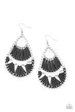 Load image into Gallery viewer, Earrings Samba Scene - Black