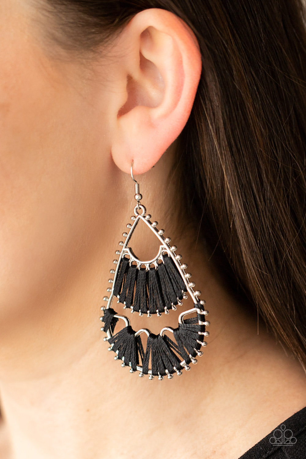 Earrings Samba Scene - Black