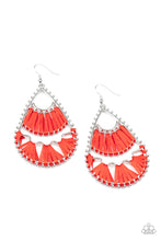 Load image into Gallery viewer, Earrings Samba Scene - Red E314