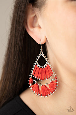 Earrings Samba Scene - Red E314