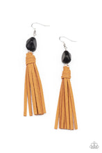 Load image into Gallery viewer, Earrings All-Natural Allure - Black E2080
