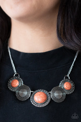 Necklace Canyon Cottage - Orange N068