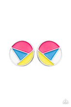 Load image into Gallery viewer, Earrings Artistic Expression - Pink Multi POST E154