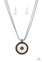 Load image into Gallery viewer, Necklace EPICENTER of Attention - White N51