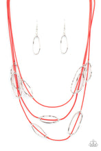 Load image into Gallery viewer, Necklaces Check Your CORD-inates - Red N472