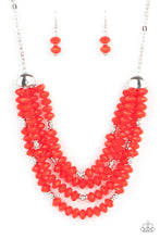 Load image into Gallery viewer, Necklace Best POSH-ible Taste - Red N140