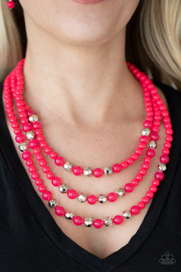 Necklace STAYCATION All I Ever Wanted - Pink N447